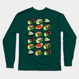 Sushi Avocado Long Sleeve T-Shirt